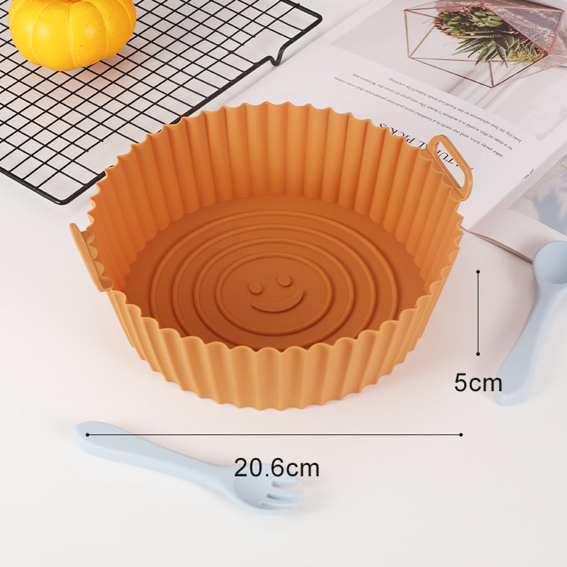 Bandeja de silicone para airfryer