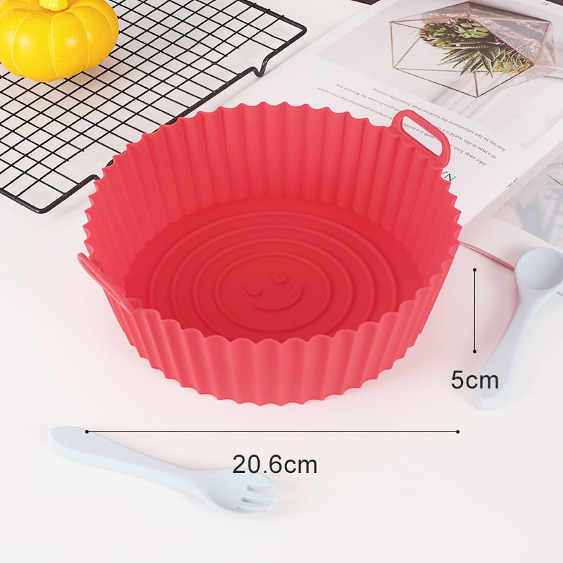 Bandeja de silicone para airfryer